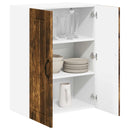 Væglågskab LUCCA Røget eg 60 x 31 x 80 cm Konstrueret træ