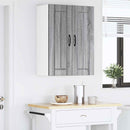 Væglågskab LUCCA Grå Sonoma 60 x 31 x 80 cm Konstrueret træ