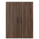 Væglågskab LUCCA Brunt eg 60 x 31 x 80 cm Konstrueret træ
