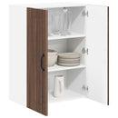Væglågskab LUCCA Brunt eg 60 x 31 x 80 cm Konstrueret træ