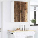 Væglågskab LUCCA Gammelt træ 60 x 31 x 80 cm Konstrueret træ