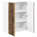 Væglågskab LUCCA Gammelt træ 60 x 31 x 80 cm Konstrueret træ