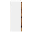 Væglågskab LUCCA Gammelt træ 60 x 31 x 80 cm Konstrueret træ