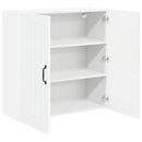 Vægskab LUCCA Hvid 80 x 31 x 80 cm Konstrueret træ