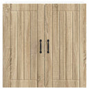 Vægskab LUCCA Sonoma-eg 80 x 31 x 80 cm Konstrueret træ