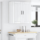 Vægskab LUCCA Hvid højglans 80 x 31 x 80 cm Konstrueret træ