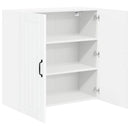Vægskab LUCCA Hvid højglans 80 x 31 x 80 cm Konstrueret træ
