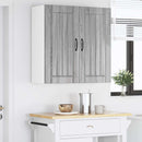 Vægskab LUCCA Grå sonoma-eg 80 x 31 x 80 cm Konstrueret træ