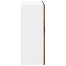 Vægskab LUCCA Brunt eg 80 x 31 x 80 cm Konstrueret træ