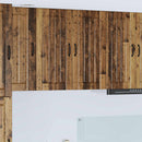 Vægskab LUCCA Gammelt træ 80 x 31 x 80 cm Konstrueret træ