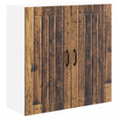 Vægskab LUCCA Gammelt træ 80 x 31 x 80 cm Konstrueret træ