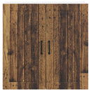 Vægskab LUCCA Gammelt træ 80 x 31 x 80 cm Konstrueret træ