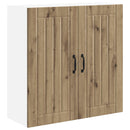 Vægskab LUCCA Artisan-eg 80 x 31 x 80 cm Konstrueret træ