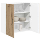 Vægskab LUCCA Artisan-eg 80 x 31 x 80 cm Konstrueret træ