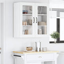 Væglågskab LUCCA Hvid 80 x 31 x 80 cm Konstrueret træ