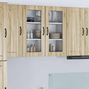 Væglågskab LUCCA Sonoma-eg 80 x 31 x 80 cm Konstrueret træ