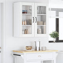 Væglågskab LUCCA Hvid højglans 80 x 31 x 80 cm Konstrueret træ