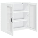 Væglågskab LUCCA Hvid højglans 80 x 31 x 80 cm Konstrueret træ