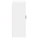 Væglågskab LUCCA Hvid højglans 80 x 31 x 80 cm Konstrueret træ