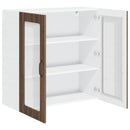Væglågskab LUCCA Brunt eg 80 x 31 x 80 cm Konstrueret træ