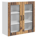 Væglågskab LUCCA Gammelt træ 80 x 31 x 80 cm Konstrueret træ