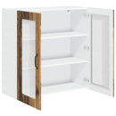 Væglågskab LUCCA Gammelt træ 80 x 31 x 80 cm Konstrueret træ