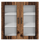 Væglågskab LUCCA Gammelt træ 80 x 31 x 80 cm Konstrueret træ