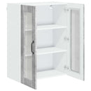 Væglågskab LUCCA Betongrå 60 x 31 x 80 cm Konstrueret træ