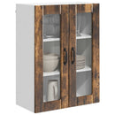Væglågskab LUCCA Røget eg 60 x 31 x 80 cm Konstrueret træ