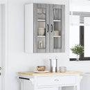 Væglågskab LUCCA Grå sonoma-eg 60 x 31 x 80 cm Konstrueret træ