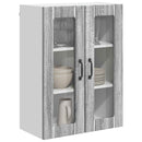 Væglågskab LUCCA Grå sonoma-eg 60 x 31 x 80 cm Konstrueret træ