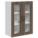 Væglågskab LUCCA Brunt eg 60 x 31 x 80 cm Konstrueret træ