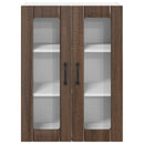 Væglågskab LUCCA Brunt eg 60 x 31 x 80 cm Konstrueret træ