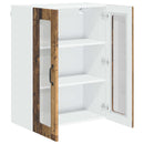 Væglågskab LUCCA Gammelt træ 60 x 31 x 80 cm Konstrueret træ