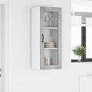 Væglågskab LUCCA Betongrå 40 x 31 x 100 cm Konstrueret træ