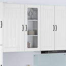 Væglågskab LUCCA Hvid højglans 40 x 31 x 100 cm Konstrueret træ