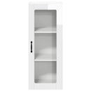 Væglågskab LUCCA Hvid højglans 40 x 31 x 100 cm Konstrueret træ
