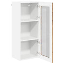 Væglågskab LUCCA Gammelt træ 40 x 31 x 100 cm Konstrueret træ