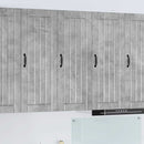 Vægskab LUCCA Betongrå 40 x 31 x 100 cm Konstrueret træ