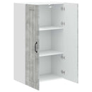 Vægskab LUCCA Betongrå 60 x 31 x 100 cm Konstrueret træ