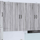 Vægskab LUCCA Grå sonoma-eg 60 x 31 x 100 cm Konstrueret træ