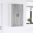 Vægskab LUCCA Grå sonoma-eg 60 x 31 x 100 cm Konstrueret træ
