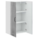 Vægskab LUCCA Grå sonoma-eg 60 x 31 x 100 cm Konstrueret træ