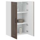Vægskab LUCCA Brunt eg 60 x 31 x 100 cm Konstrueret træ