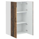 Vægskab LUCCA Gammelt træ 60 x 31 x 100 cm Konstrueret træ