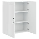 Vægskab LUCCA Hvid 80 x 31 x 100 cm Konstrueret træ