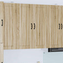 Vægskab LUCCA Sonoma-eg 80 x 31 x 100 cm Konstrueret træ