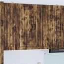 Vægskab LUCCA Røget eg 80 x 31 x 100 cm Konstrueret træ