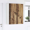 Vægskab LUCCA Gammelt træ 80 x 31 x 100 cm Konstrueret træ