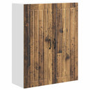 Vægskab LUCCA Gammelt træ 80 x 31 x 100 cm Konstrueret træ